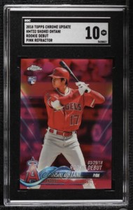 その他 2018 Topps Pink Refractor Shohei Ohtani Shohei Ohtani 2018 Topps Chrome #150 Purple Refractor /299