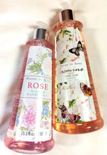 2 Lot Maison De Savon 1- Jasmine & 1 Rose scented Hand Soap 25.3 fl oz Each 0.79 per fl oz