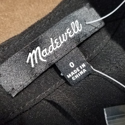 NEW Madewell Velvet-Trimmed Jumpsuit Women's Size 0 $158 MSRP 51" LENGTH - Picture 6 of 17
