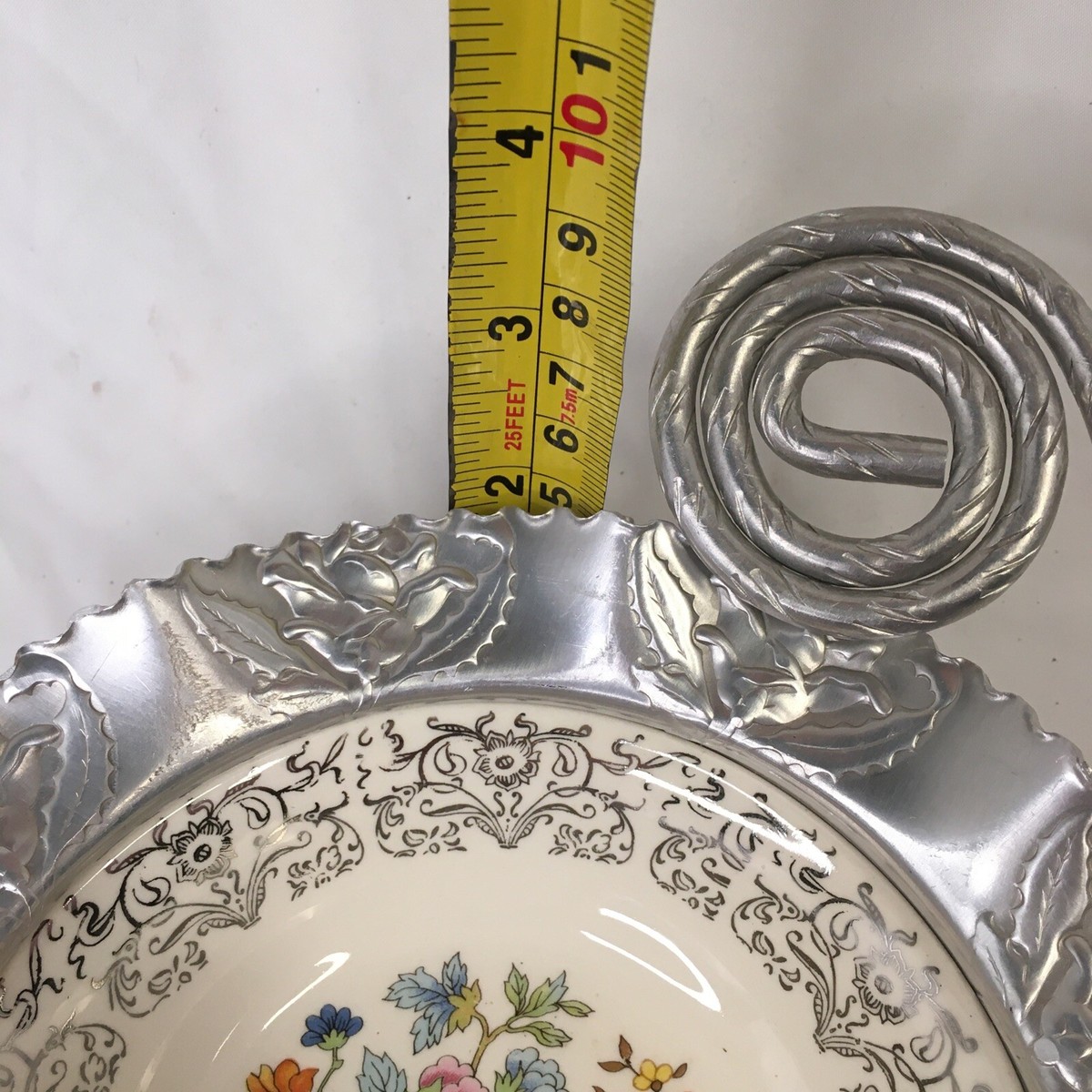 Vintage 1950's Farber & Shlevin Inc. of Brooklyn NY Candy Dish