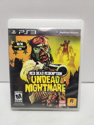 Red Dead Redemption: Undead Nightmare (PlayStation 3, PS3) W Manual, No  Map