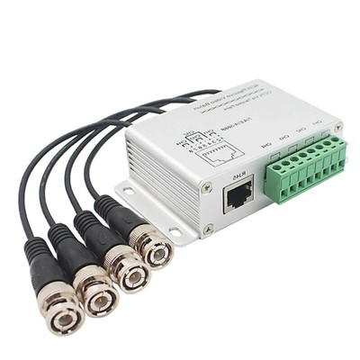 Coaxials Video Transmitters 4CH AHD CVI TVI for Security Camera Systems