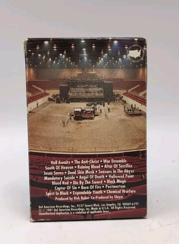Slayer Decade Of Aggression Live Double Cassette 1991 Def American Recordings - Picture 4 of 14