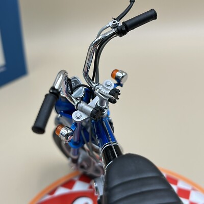 EBBRO 1/10 Honda Dax ST50 metallic blue 1969 Japan Diecast