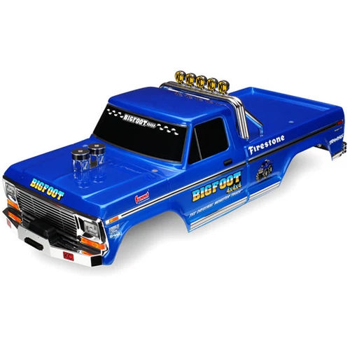Traxxas 3661 Painted Body Decals Applied : Bigfoot No1 Officially Licensed