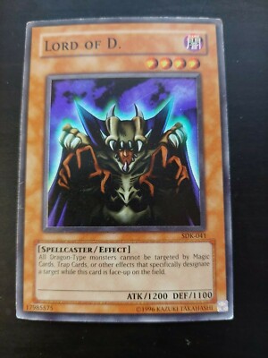 lord of d yugioh card Lord of D. (SDK-041) Super Rare YuGiOh