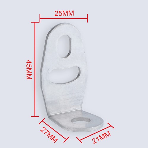 2X Motorcycle Mount Bracket Turn Signal Headlight Spot Fog Lamp Holder Clamp New - Picture 6 of 10