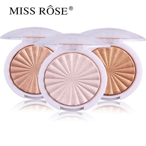 Cosmetic Pearl Velvet High Gloss Face Contour Bronzer Highlighter Baked Powder