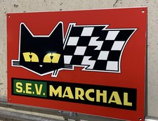 Vintage Style Sev Marchal Heavy Racing Steel Metal Quality Sign Vintage Style Sev Marchal Heavy Racing Steel Metal Quality Sign