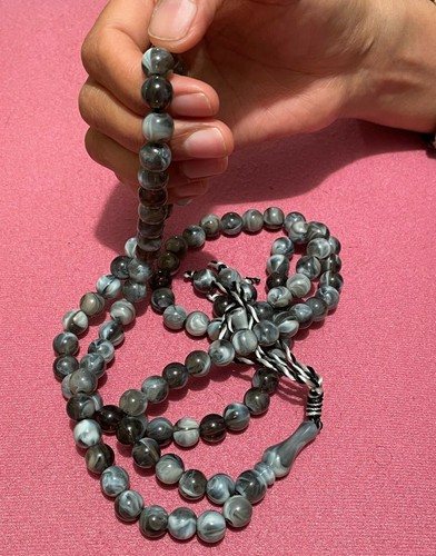 ISLAMIC 99 33 BEAD TASBIH TASBEEH WORRY BEADS MASBAHA MUSLIM PRAY DHIKR ROSARY - Picture 346 of 526