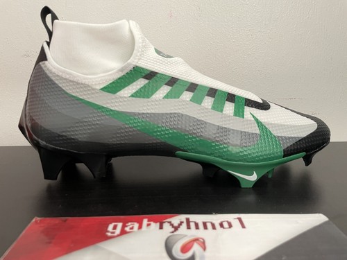 Nike Vapor Edge Pro 360 Football Cleats DV0778-005 Black Green Mens Size 16 - Picture 1 of 8