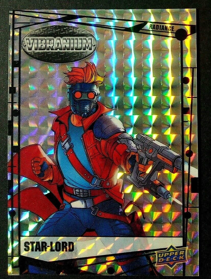 2015 Upper Deck Marvel Vibranium Radiance #13 Star-Lord 12/50