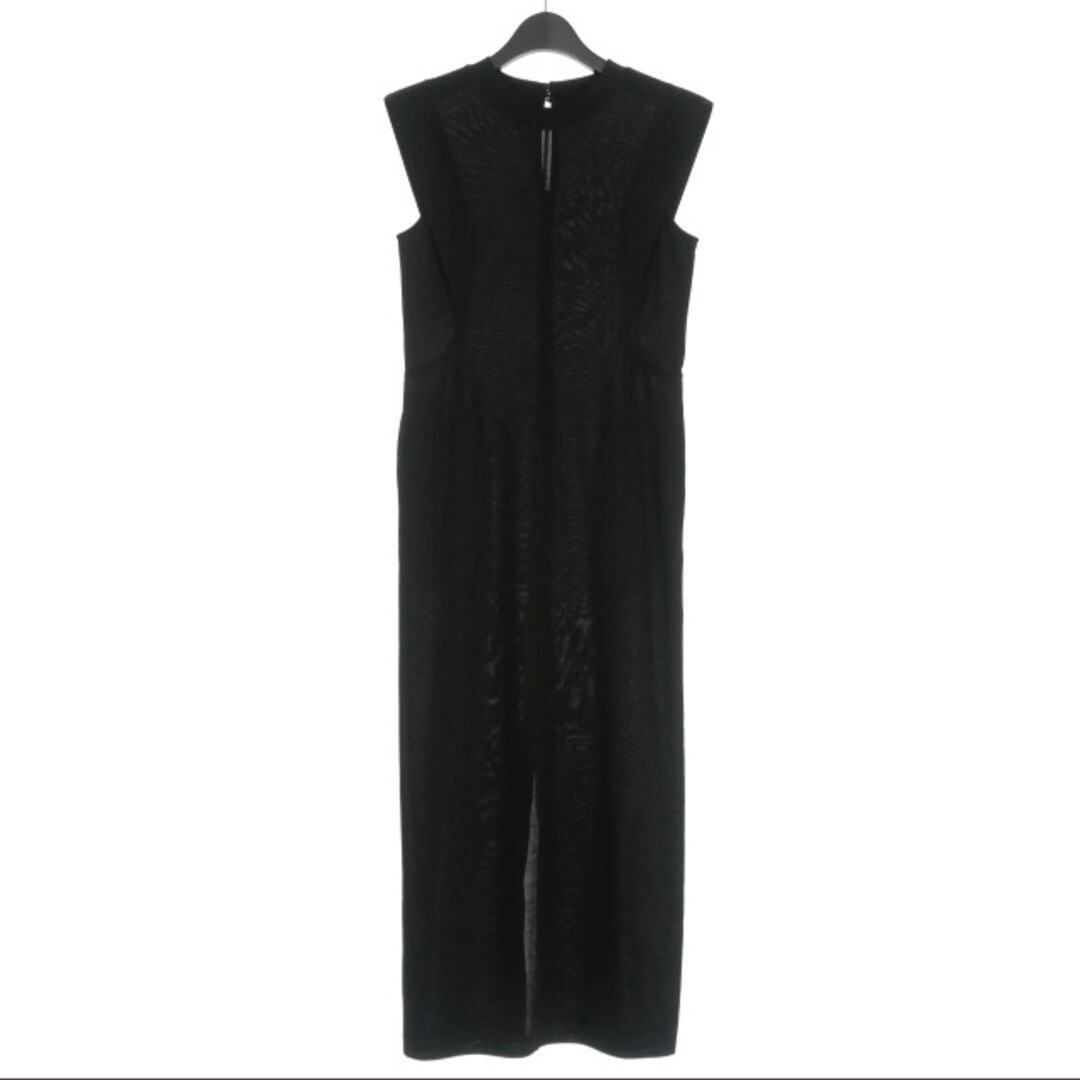 Mame Kurogouchi 23AW Cotton Jersey Sleeveless Dress Long One Piece  