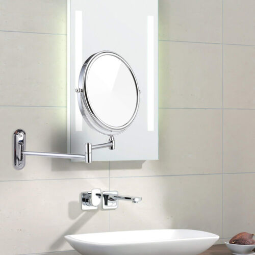Double Side Bathroom Mirror Wall Mounted Make-up Shaving Mirror 5/10x Magnifying - Picture 8 of 16