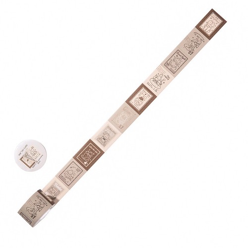 Stamp Theme Washi Tape Stickers DIY Decal for Scrapbooking Bullet Journals Retro - Picture 6 of 11