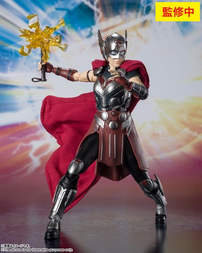 Bandai Tamashii S.H.Figuarts Thor & Mighty Thor Set (Thor: Love And Thunder) USA - Picture 6 of 9