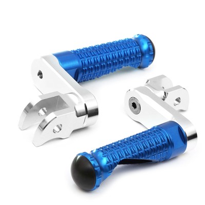 Blue 40mm Lowering Front Foot Pegs M-PRO For Buell S3 Thunderbolt All Year