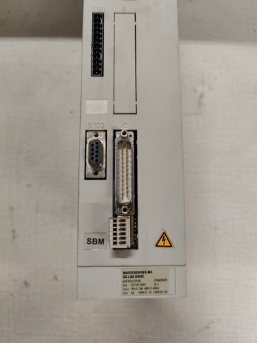 Used SIEMENS 6SE7014-0TP50-Z DC/AC Drive MasterDrives MC - Picture 3 of 8