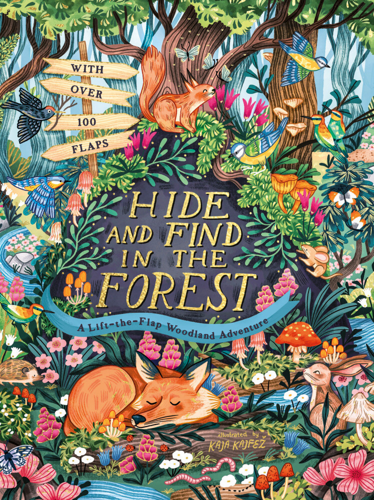 Thumbnail - Scholastic | Hide And Find In The Forest: A Lift-the-flap Woodland