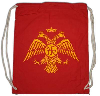 Byzantium Eagle Flag II Turnbeutel Ostrom Rom Byzantinisches Reich Byzanz Adler