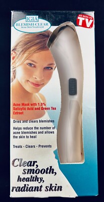 IGIA BLEMISH CLEAR ACNE SKIN TREATMENT CREAM & BATTERY OPERATED APPLICATOR