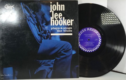 JOHN LEE HOOKER LP Plays and Sings the Blues 1986 Chess RE blues vinyl - NM - Picture 2 of 6