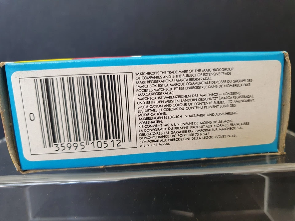 MATCHBOX MB-45 KENWORTH GREY/ORANGE/BLACK FACTORY SEALED BOX UNPUNCHED - Image 3 of 4