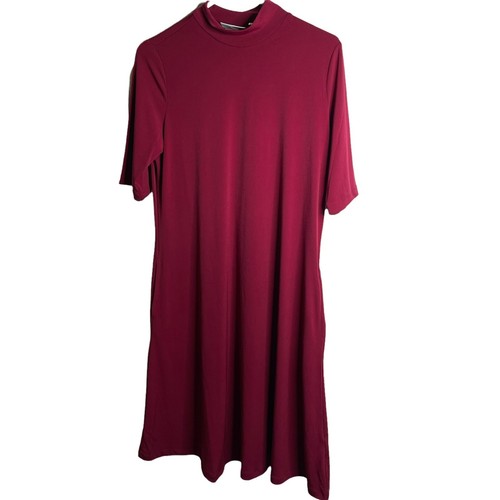 Susan Graver S Liquid Knit Mock-Neck 