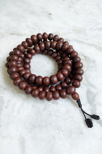 Verbessern Sie Ihre Meditation mit den 12 mm Bodhi-Samen Mala - Bild 4 von 11