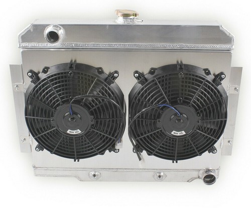Ventilador de la funda del radiador de 3 filas para el motor Chevy 1972-1986 Jeep CJ5 CJ6 CJ7 2,5 L 4,2 L - Imagen 4 de 12