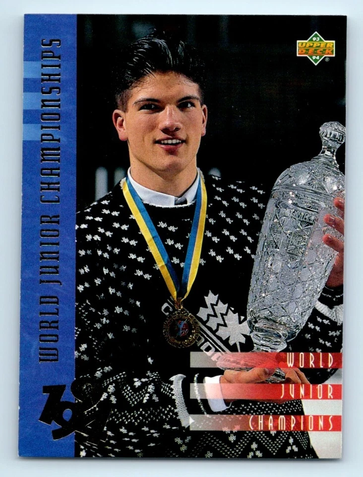 1993-94 UPPER DECK 1994 WORLD JUNIOR CHAMPIONSHIP INSERT CARDS - TAKE YOUR PICK! - Image 3 of 4