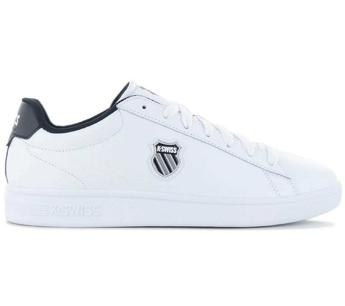 K-Swiss Classic Court Shield - Men's Sneakers White Sports Leisure Shoes New - Picture 3 of 9