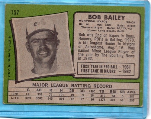 1971 Topps Baseball Cards PickYour favorite 1-199 - Picture 258 of 306