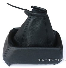 Schaltsack Schaltmanschette passend für OPEL TIGRA Bj. 1994-2000 Leder SCHWARZ