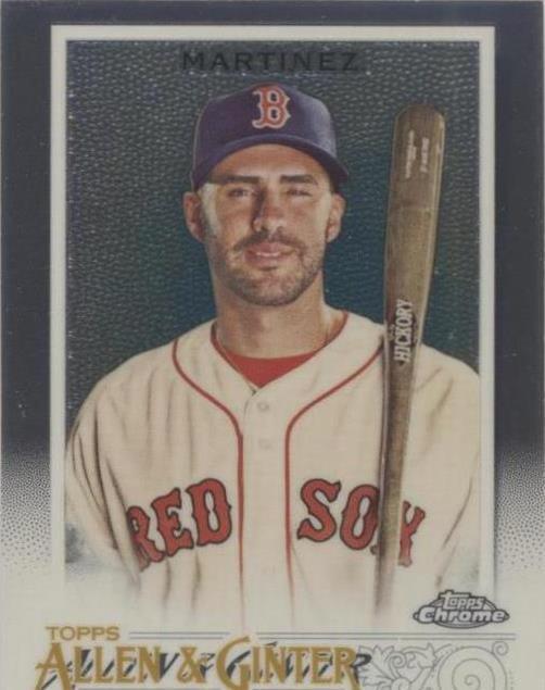 2020 Topps Allen & Ginter Chrome - J.D. Martinez #83 - 1 of 1