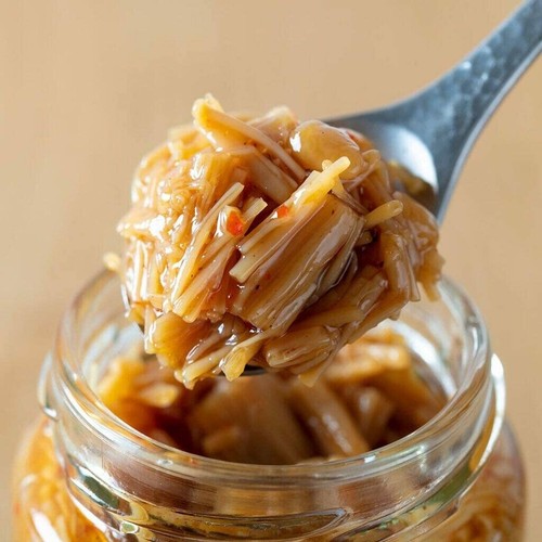 KUZE FUKU Enoki condimento arroz hongo salsa pimienta especias Japón 105 g - Imagen 47 de 52