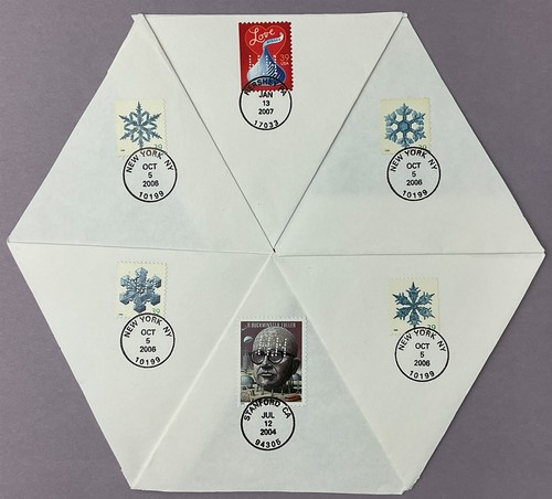 HNLP Hideaki Nakano 870 Buckminster Fuller with Geometric Snowflakes Crafter