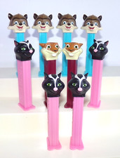 PEZ Dreamworks Over the Hedge Stella Skunk RJ Racoon Hammy Squirrel Retired