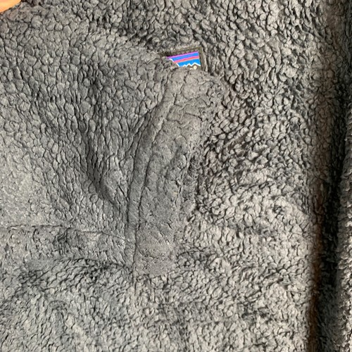 Patagonia Los Gatos 1/4 Zip Teddy Pile Fleece Blue Women's Size Large L - Picture 4 of 10