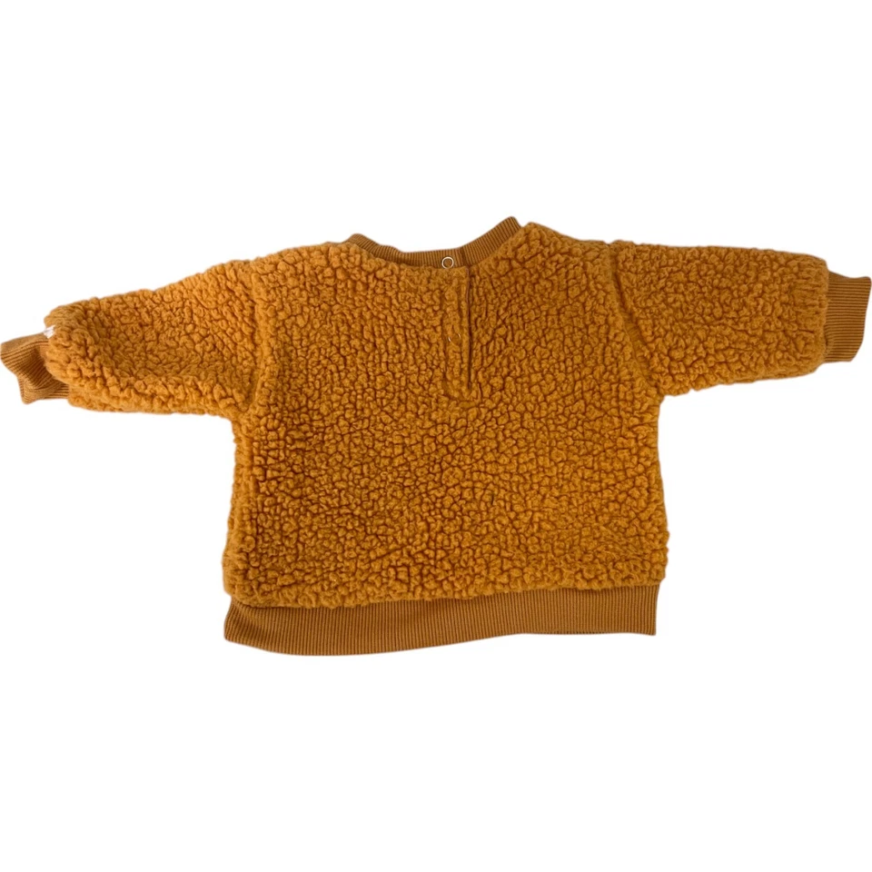 Suéter Pullover Disney Bebé Niño Pequeño Talla 0/3M Marrón Piel Sintética Winnie The Pooh Foto 2 de 4