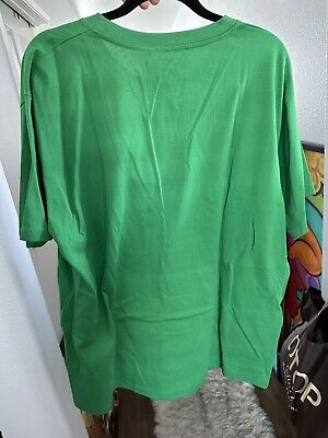 Gucci x Adidas Oversized Green Cotton Jersey T-Shirt Men's Gucci x Adidas Oversized Green Cotton Jersey T-Shirt Men's
