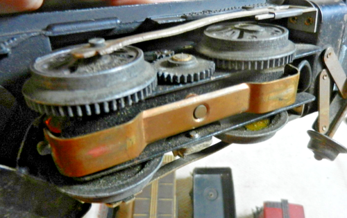 Set Treno Merci Elettrico Marx 0-4-0 Motore a Vapore + 3/16ths Tin Cars Funzionante! - Foto 8 di 9
