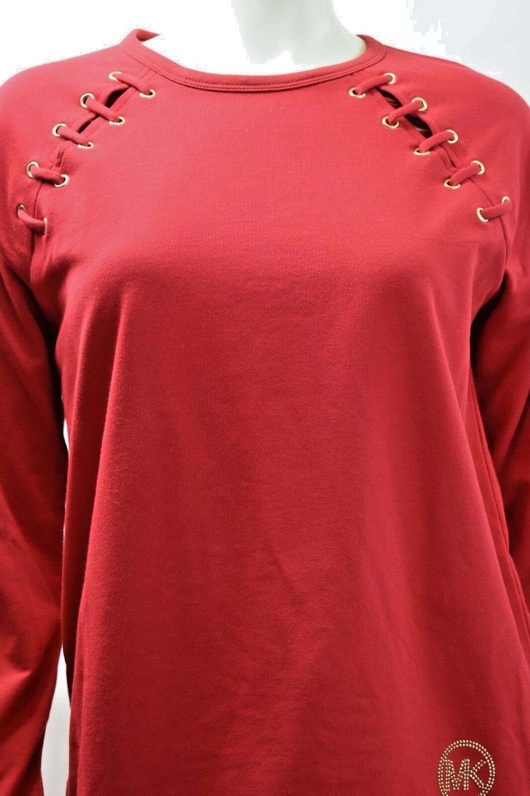 MICHAEL KORS LACE GROMMET KNIT TOP SM NEW WITH TAG thumbnail 4