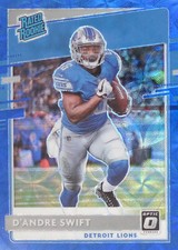 2020 Panini Donruss Optic Football Rated Rookies #159: D'Andre Swift Blue Scope