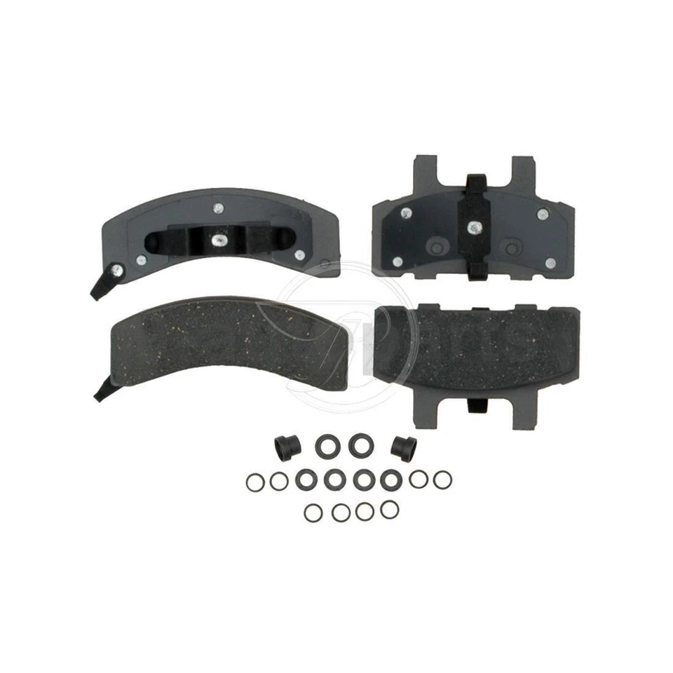Pastillas de freno delanteras traseras de cerámica + zapatas de freno para GMC C1500 1992-1999 Foto 4 de 4