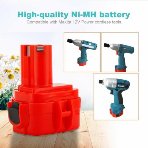 2PACK 4.8Ah 12V NiMh Battery for Makita 1200 1222 1220 1201 1233 1234 1235 PA12 - Picture 3 of 12