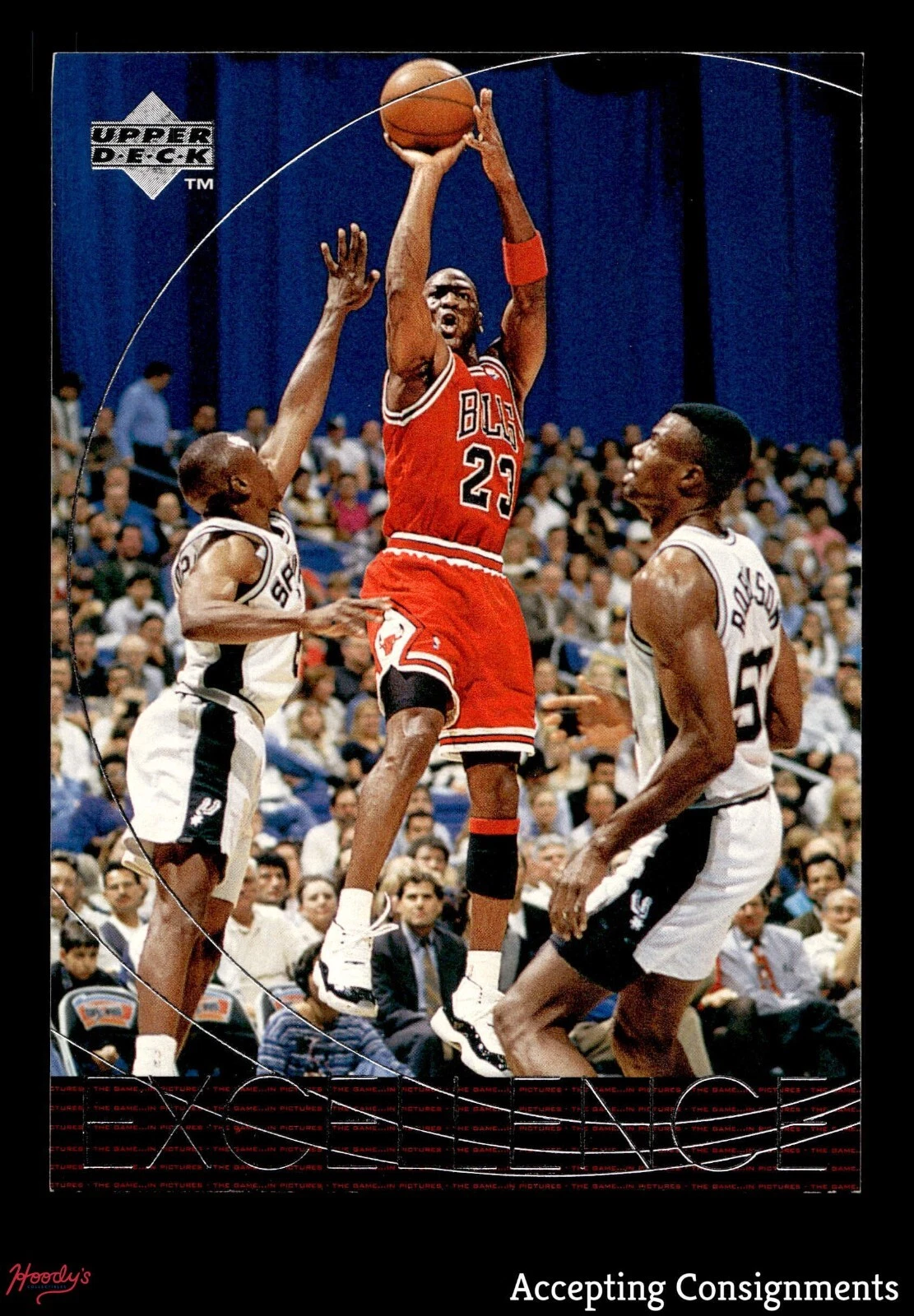 1996-97 Upper Deck #165 Michael Jordan Excellence The Game in Pictures BULLS