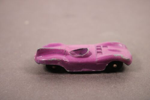 Vintage Tootsie Toy Purple Jaguar D Type Car Metal LQQK - Picture 3 of 6