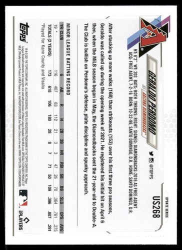 2021 Topps Update Series Baseball Complete Your Set (US166-US330) - Picture 205 of 333