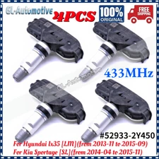 4PCS * Tire Pressure Sensor TPMS for Hyundai Ix35 LM Kia Sportage SL 433MHz